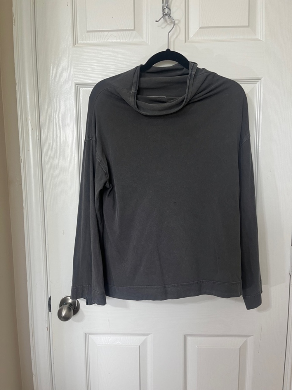 We The Free Charcoal Gray Casual Pullover